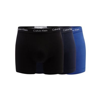 Pack of three multi-coloured classic trunks